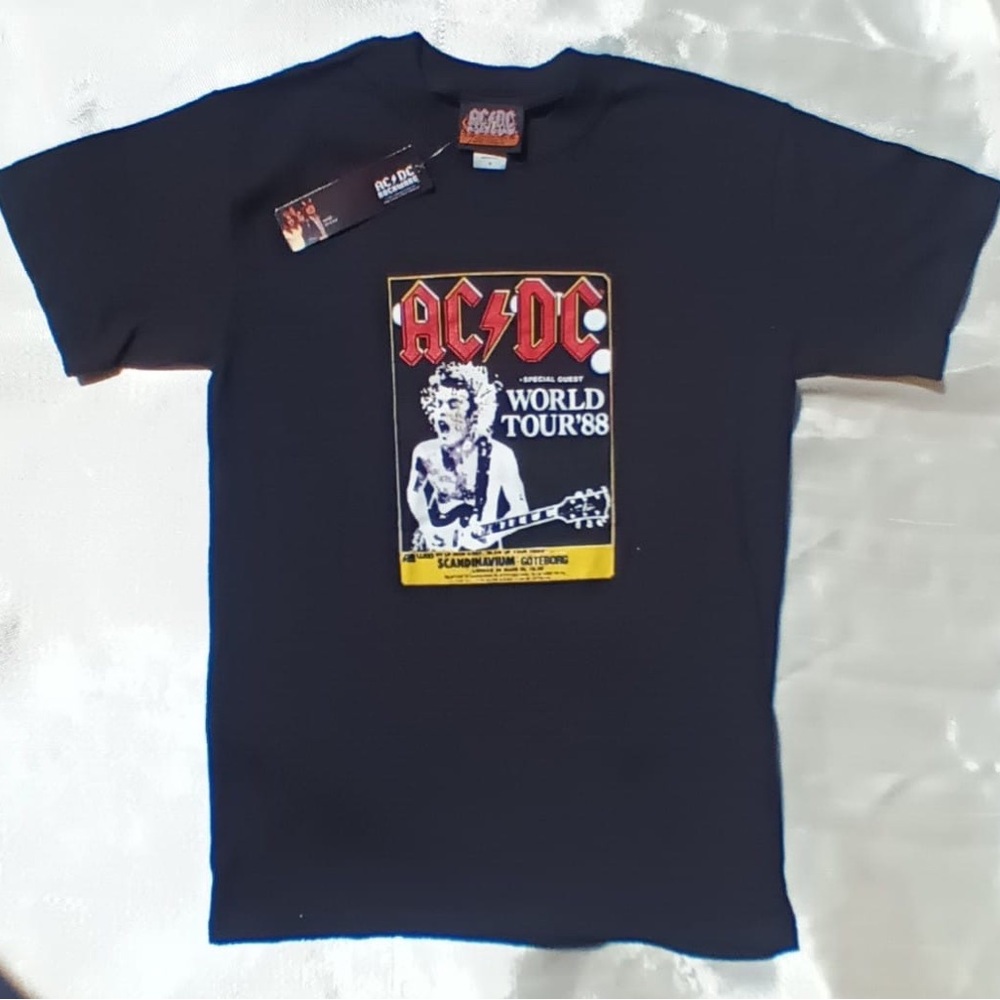 AC/DC World Tour '88 Black T-Shirt